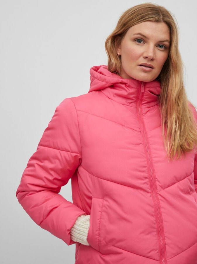 Vila Vest met capuchon hoge kraag