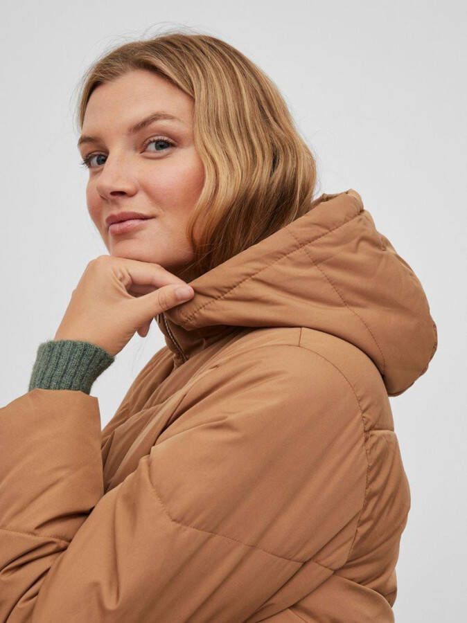 Vila Vest met capuchon hoge kraag