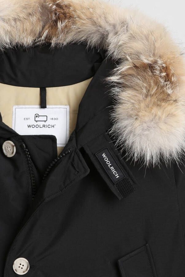 Woolrich Arctic Parka with Removable Fur Cfwoou0482Mrut0001 , Zwart, Heren