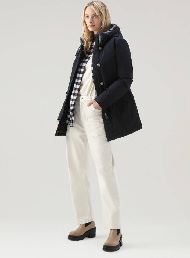 Woolrich Parka Jassen Blauw Dames