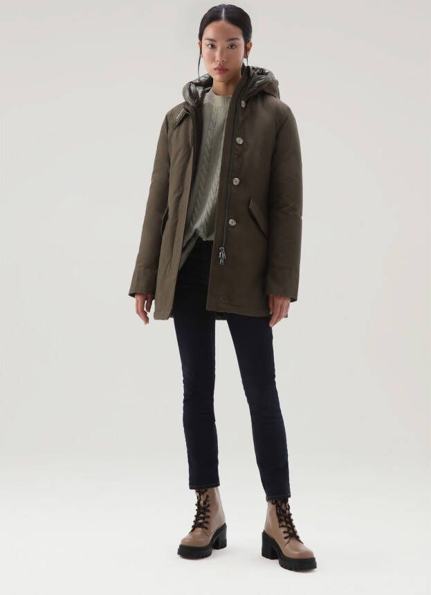 Woolrich Arctic parka donkergroen , Groen, Dames
