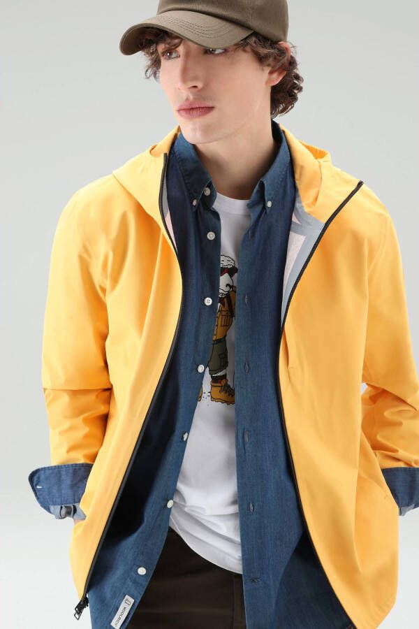 Woolrich Pacific Jack Capuchon , Geel, Heren