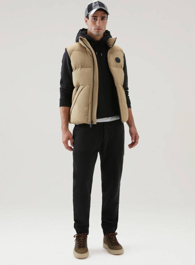 Woolrich Men sierra supreme bodywarmer khaki