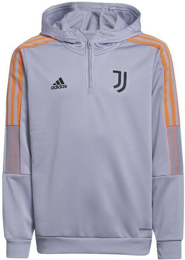 Adidas Kids adidas Juventus Track Hoodie 2021 2022 Kids Grijs Oranje
