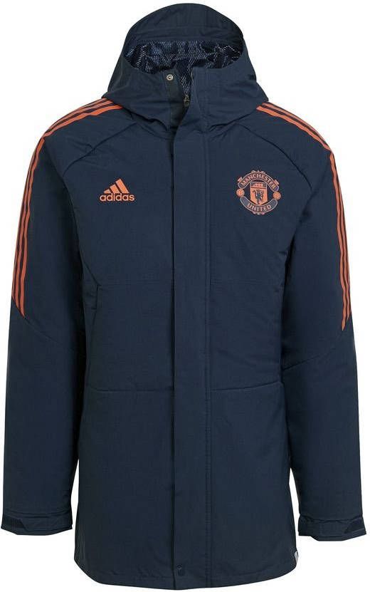 adidas Manchester United Jas Trainingsjas Navy/Oranje