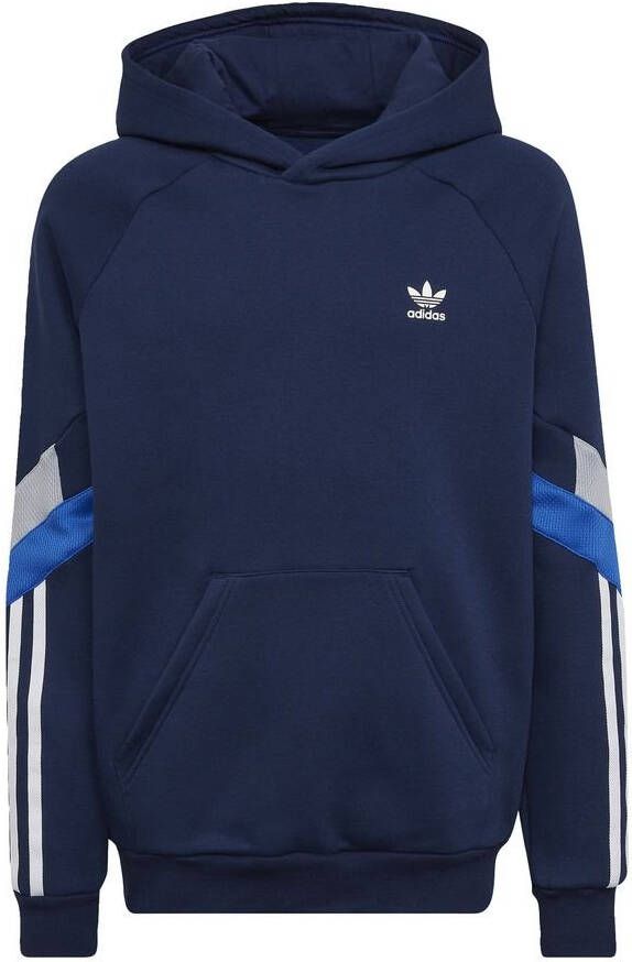 Adidas Originals Hoodie Navy/Blauw/Zilver Kinderen