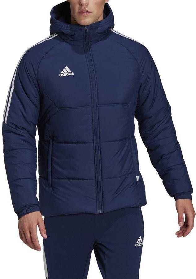 adidas Condivo 22 Winterjas Donkerblauw Wit