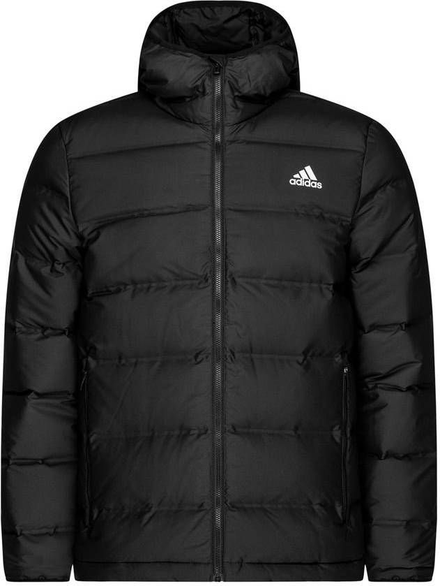 adidas Winterjas Dons Helionic Capuchon Zwart