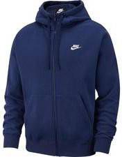 Nike Sportswear Club Fleece Hoodie met rits voor heren Blauw