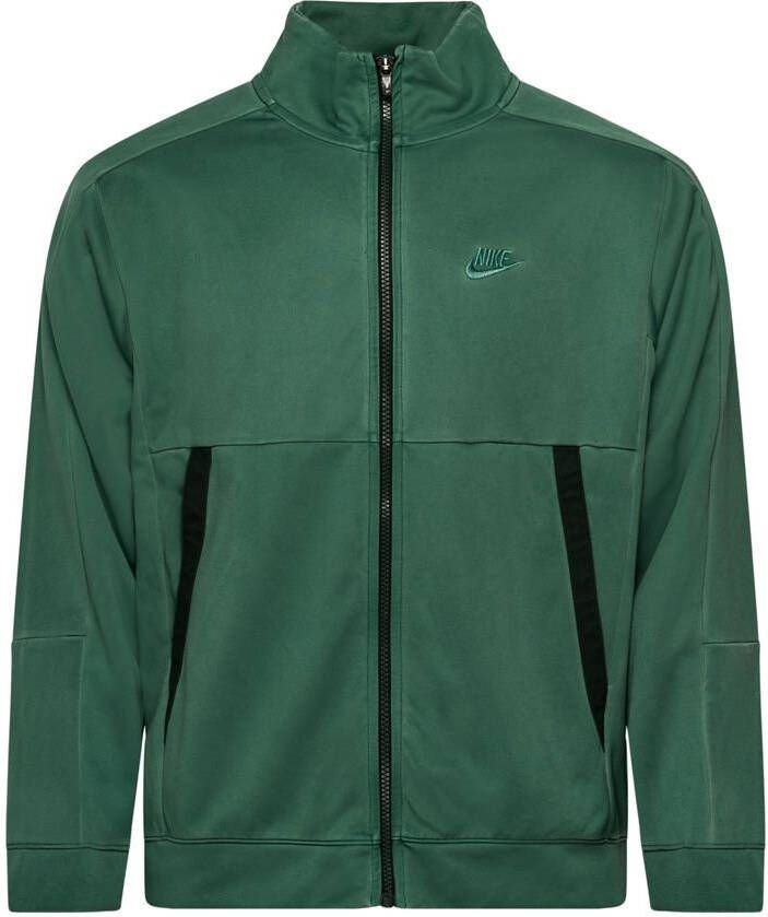 Nike Sportswear Herenjack van jerseymateriaal Groen