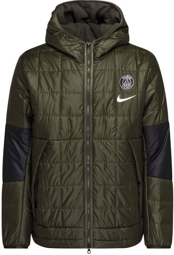 Nike Paris Saint Germain Winterjas NSW Synthetic Fill Fleece Groen/Wit