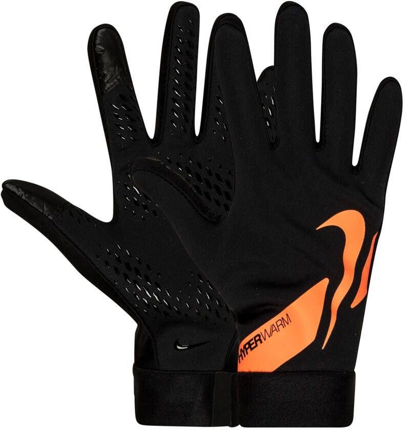 Nike Spelershandschoenen Academy Hyperwarm Winter Warrior Zwart/Oranje Kinderen