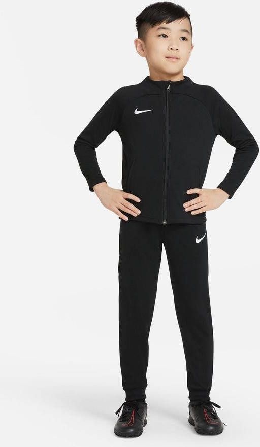 Nike Dri FIT Academy Pro Knit voetbaltrainingspak voor kleuters Zwart