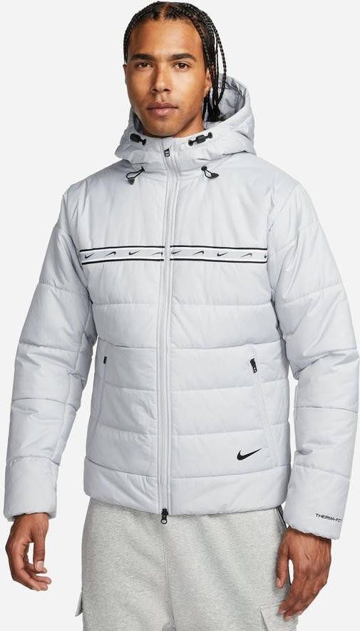 Nike Winterjas NSW Repeat Synthetic Fill Wit/Grijs/Zwart
