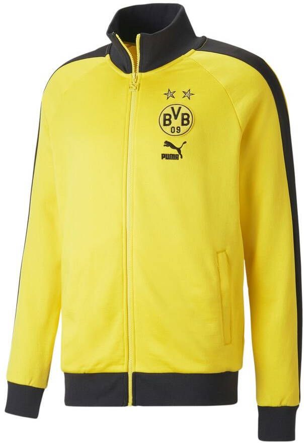 PUMA Dortmund Track Vest FtblHeritage T7 Geel/Zwart