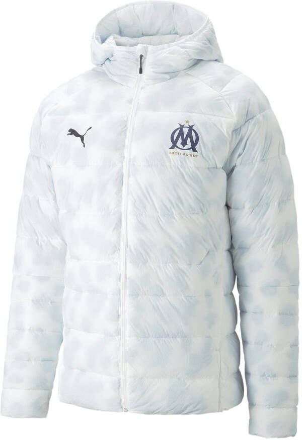 PUMA Marseille Winterjas Re Fill Wit/Navy