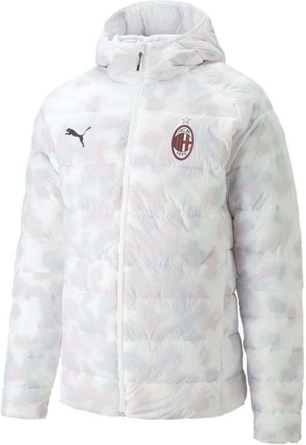 PUMA Milan Winterjas Re Fill Wit/Rood