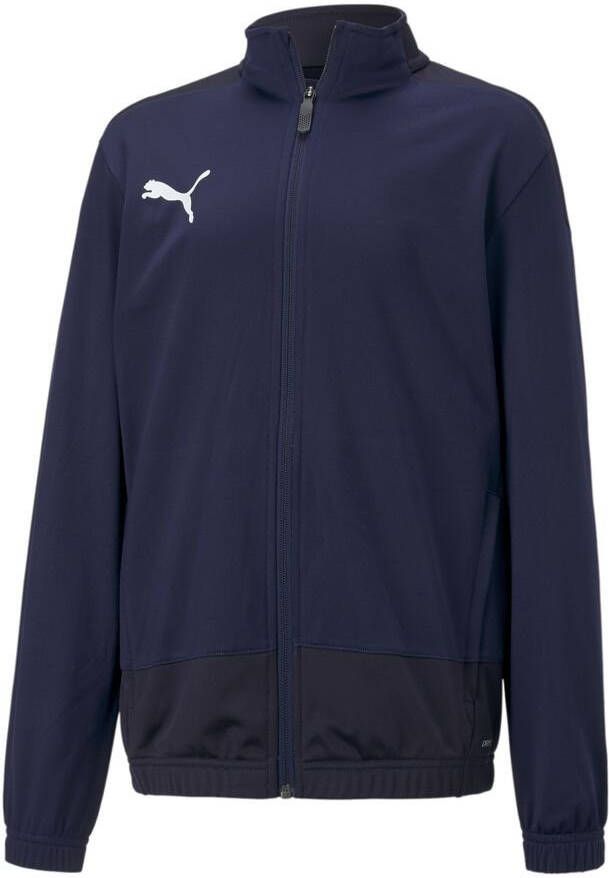 PUMA Trainingsjas teamGOAL 23 Navy/Wit Kinderen