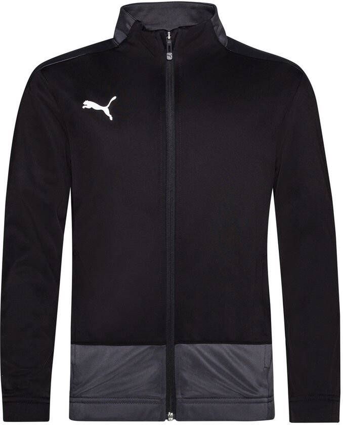 PUMA Trainingsjas teamGOAL 23 Zwart/Asfalt Kinderen
