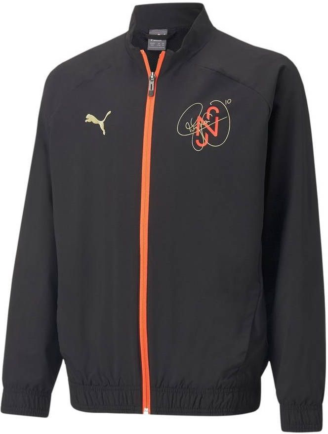PUMA Trainingsjas Woven Neymar Jr. Dream Chaser Zwart/Oranje Kinderen LIMITED EDITION
