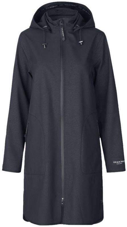 Ilse Jacobsen Rain Coat Dames Softshell Indigo Blauw