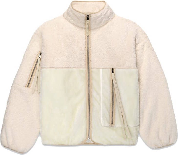 Ugg Marlene II jack van imitatielammy voor Dames in Cream,, Polyester