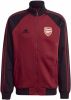 Adidas Arsenal Anthem Trainingsjack 2021 2022 Bordeauxrood Zwart online kopen