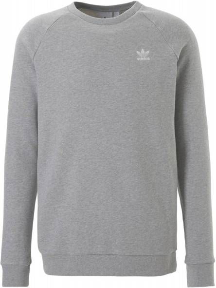 Adidas Originals Trefoil Essential Crew Sweatshirt Heren Grijs Heren Adidas Originals Trefoil Essential Crew Sweatshirt Heren Grijs Heren