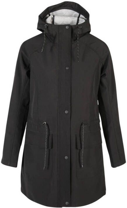 Brunotti softshell outdoor jas Mirja zwart