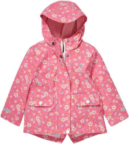 C&A Baby Club baby gebloemde regenjas roze
