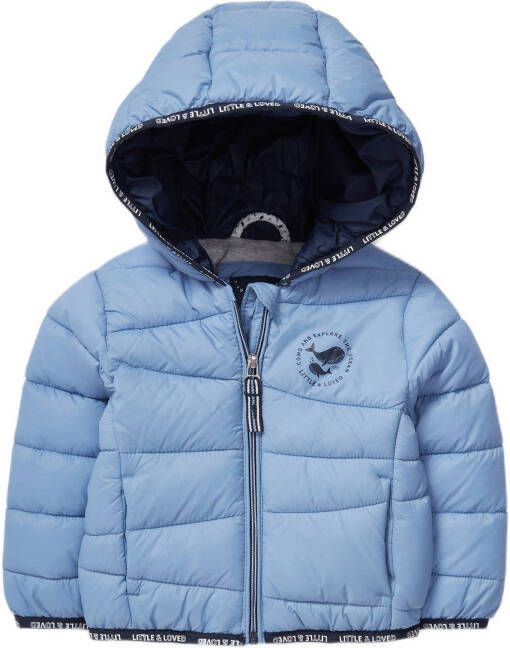C&A gewatteerde tussenjas lichtblauw