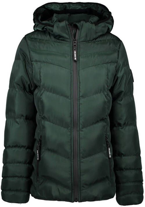 Cars winterjas Alisha donkergroen