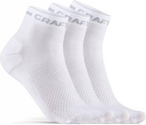 Craft Fietssokken Core Dry 3 stuks/verpakking fietssokken, voor heren, Maat M, W