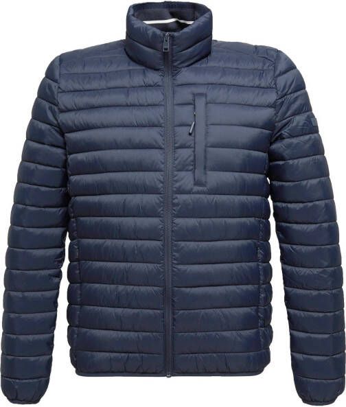 ESPRIT Men Casual tussenjas donkerblauw