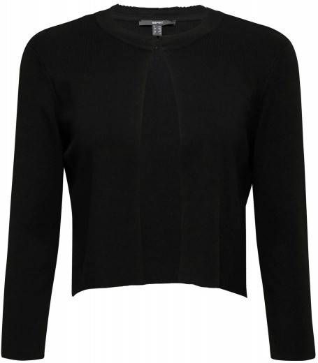 ESPRIT Women Collection vest ecovero bolero zwart