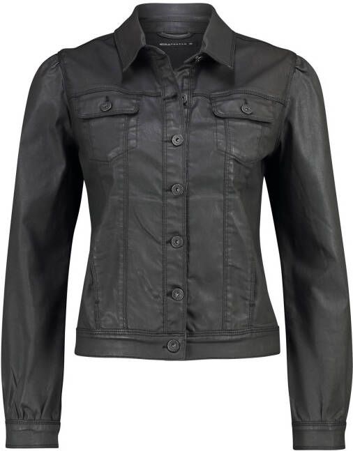 Expresso Spijkerjas met pofmouw en coating