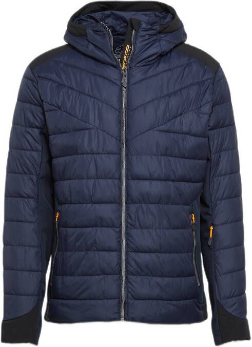 Falcon winterjas Crawler donkerblauw