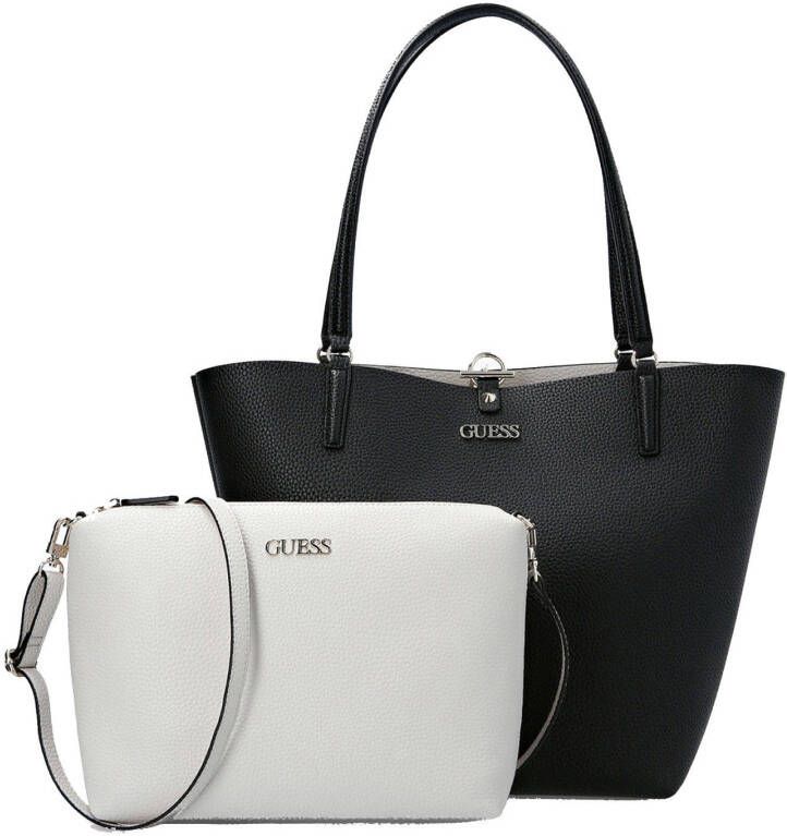 Guess Alby Toggle Tote black/stone Damestas