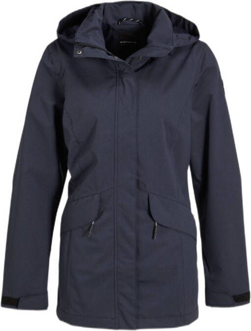 Icepeak jas Addison donkerblauw