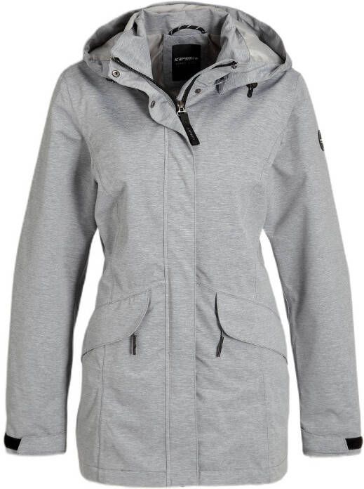 Icepeak jas Addison lichtgrijs