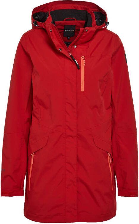Icepeak outdoor jas Belfort rood