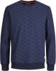 JACK & JONES CORE sweater JCOLOGAN met all over print navy blazer online kopen