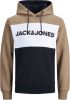JACK & JONES ESSENTIALS hoodie JJELOGO met logo crockery online kopen