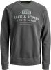 JACK & JONES ESSENTIALS sweater met logo zwart online kopen
