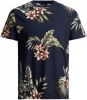 JACK & JONES PREMIUM gebloemd regular fit T shirt JPRBLATROPIC navy blazer online kopen
