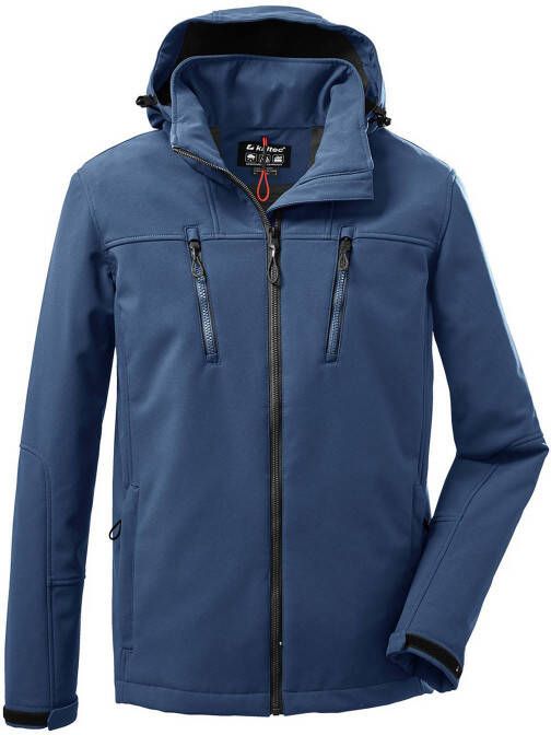 Killtec outdoor jas Kow 163 blauw