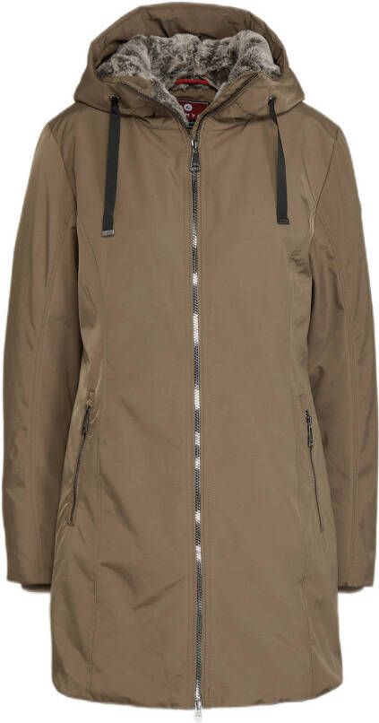 Luhta outdoor jas Hiipakkala taupe