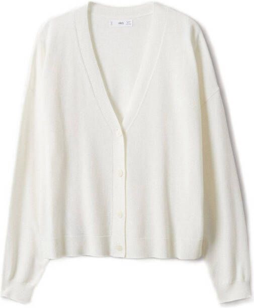 Mango Luccav fijngebereid vest met V hals