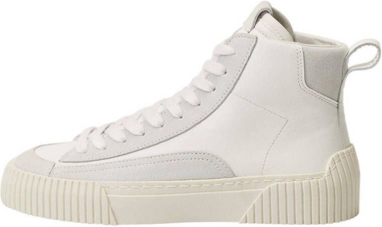 Mango Hoop sneaker met geitenleren details