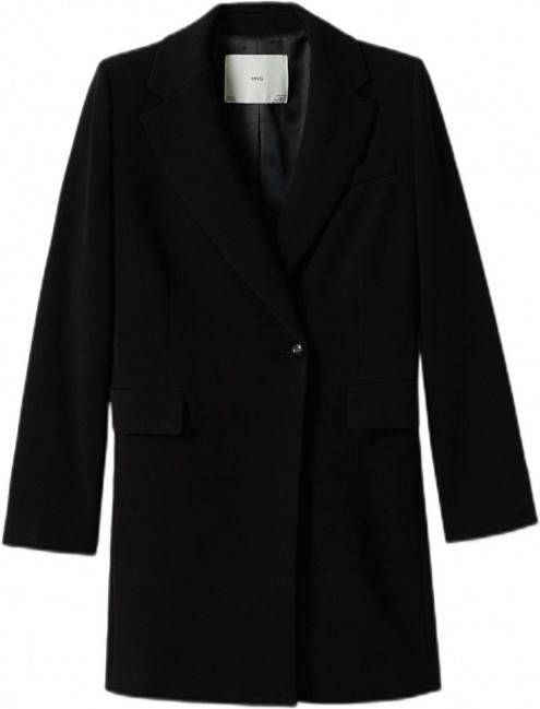 Mango Sugus double breasted mantel met klepzakken